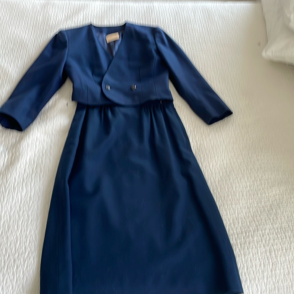 Beautiful blue warm wool Pendle suit.